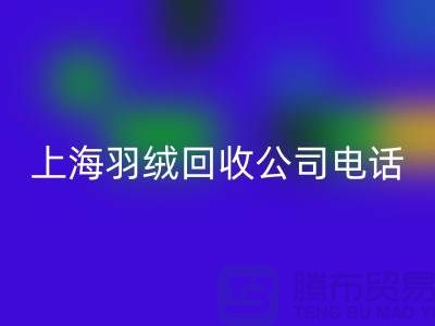 環保新時尚，上海羽絨回收出售的綠色旅程