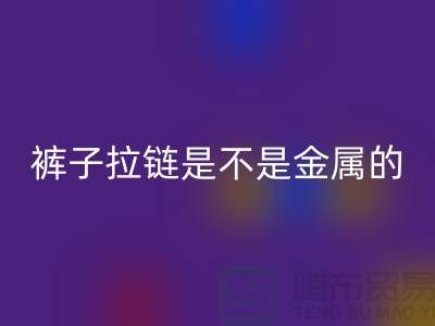 怎樣判斷褲子拉鏈?zhǔn)遣皇墙饘俚牟馁|(zhì)
