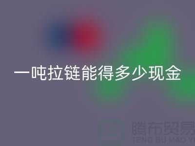 環保新時尚：回收拉鏈并賺錢！一噸拉鏈能得多少現金？