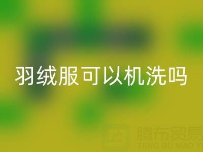 標注手洗的羽絨服可以機洗嗎？科學解析與安全指南